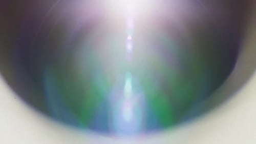 Radiant Lens Flares In Motion