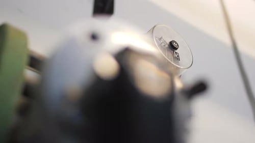 Close Up of a Technology Meter