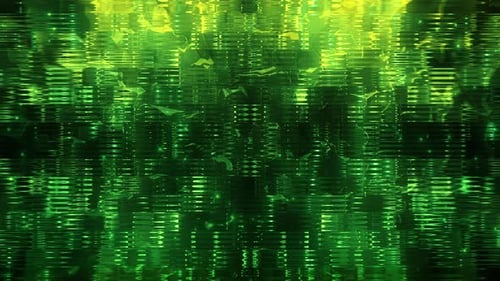 VJ Green Glowing LED Wall Panel