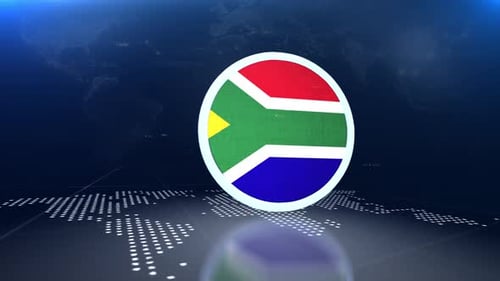 Modern Broadcast Circle Logo Reveal