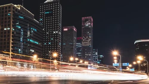 Timelapse do transporte urbano