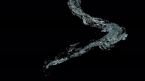 Dynamic Liquid Splash Reveal Transition