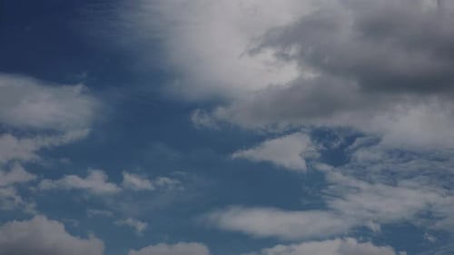 Cloudscape Time Lapse of Clouds in the Sky