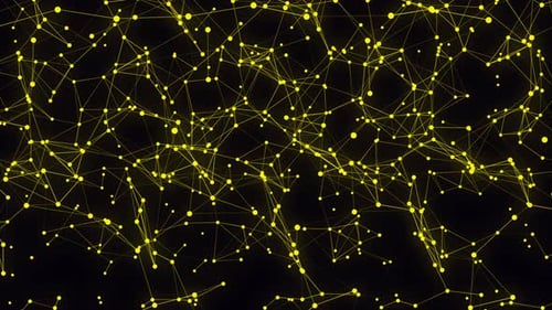 Abstract Plexus Network Connection structure with Network Business Background. 5081