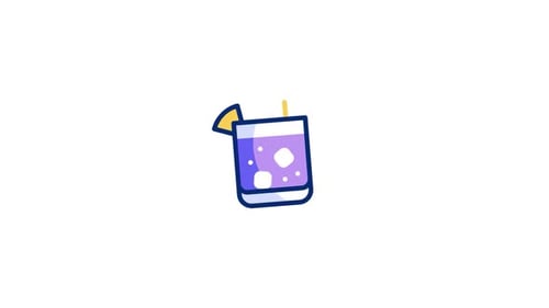 Cocktail Animated Icon