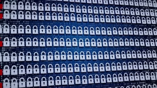 Cybersecurity Privacy Data Protection Concept Identity Theft Database Hacks Internet Cyber Crime