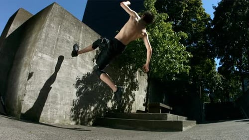 Free Runner Flips, Zeitlupe