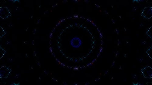 Abstract background moving stripes and flashing with shining light lines Animation with circles