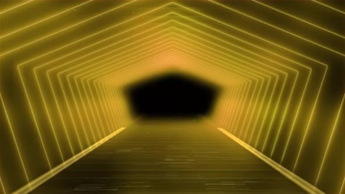 Neon Tunnel Background
