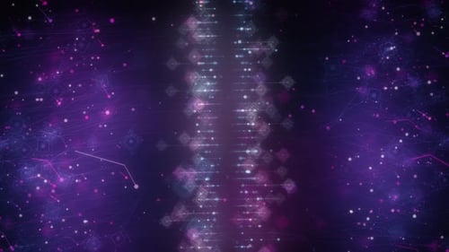 Horizontal Colorful Scanning Lines Seamless Loop