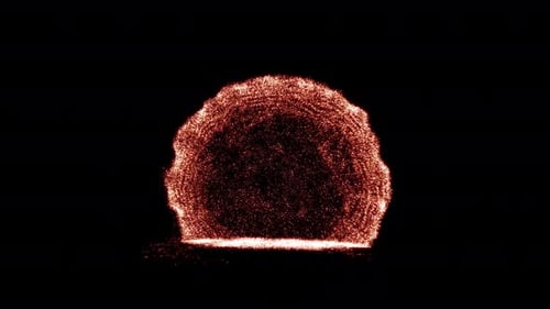 Glowing Particle Energy Reveal Intro Animation