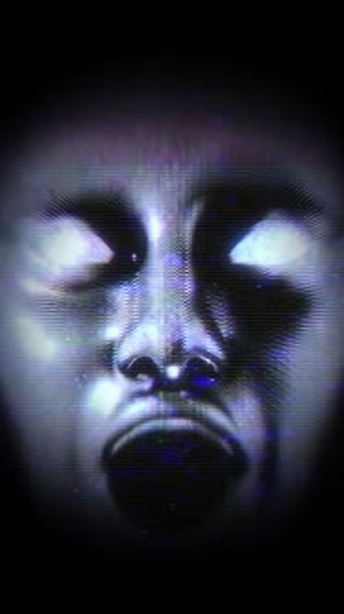 Distorted Human Face Glitch Reveal Animation, Backgrounds Motion ...