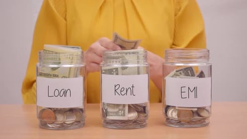 Saving Money for Loan, Rent and EMI