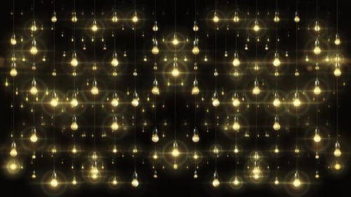 Dancing Light Bulbs (4K)