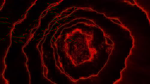 Hell Red Worm Hole Upside Down Vj Loop Seamless Animation