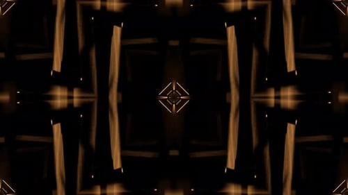 Light Orange Neon Screw Abstract Stripes Background Vj Loop In 4K