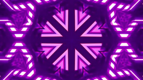 Stunning Neon Loop Background