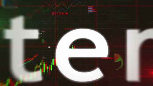 Stock exchange in the world charts and graphs diagram zoom loop