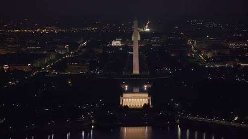 Washington Early Morning Aerial America