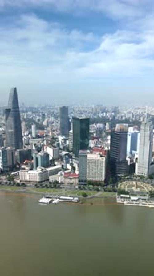 Downtown Ho Chi Minh City Vietnam