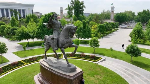 Place Amir Timur à Tachkent