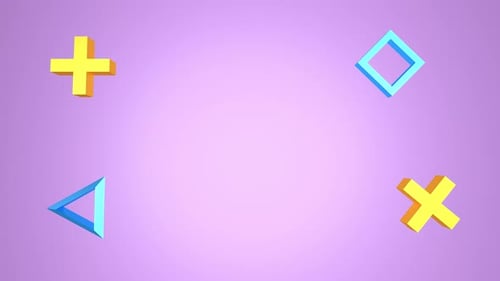 3D Geometric Shapes Loop