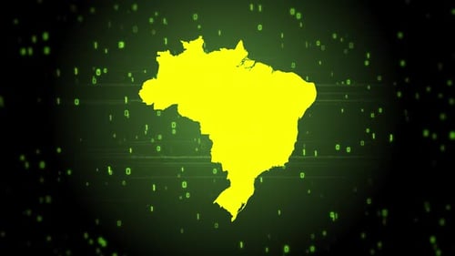 Einführung in die digitale Karte von Brasilien