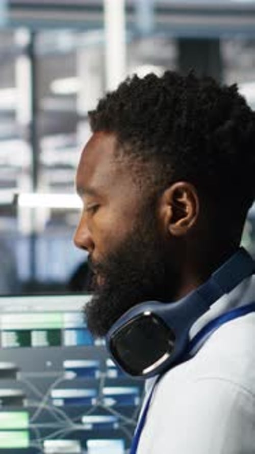 Vertical Video Data Center System Administrator Using AI Neural Network Models