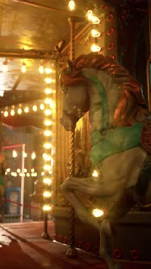 Horse on Merry Go Round