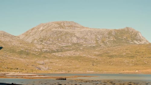 Breathtaking Mountain Scenery In Panorama