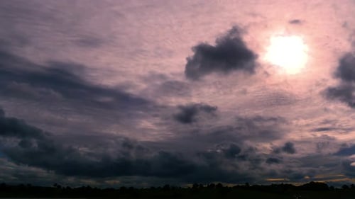 These Dramatic Time Lapse Sky with sun video suitable muti use projects, insert your Title, Message