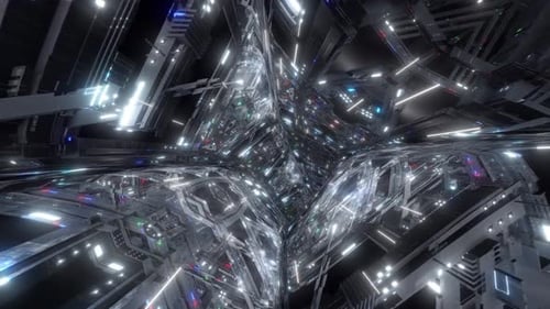 Futuristic Looped Tunnel