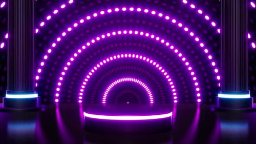 Blinkende Lichter Stage VJ Loop