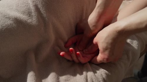 Woman Receiving Hand Massage in Spa, Relaxation Therapy