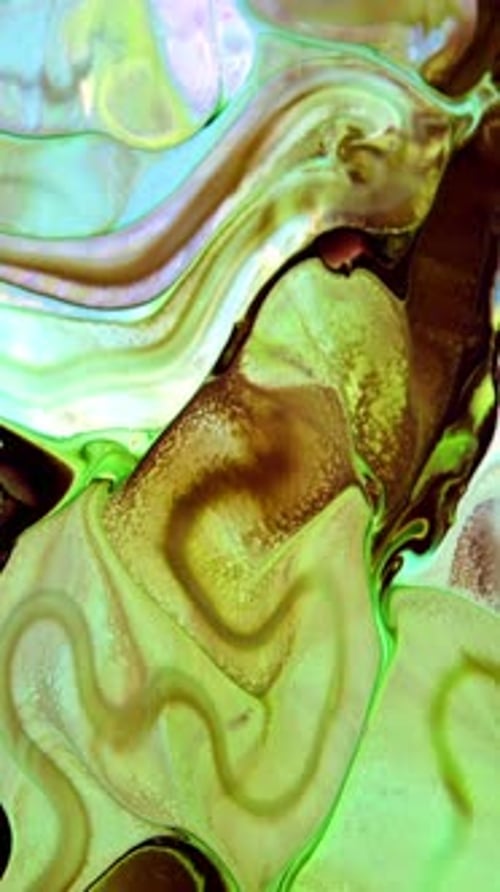 Abstract Fluid Color Motion Background