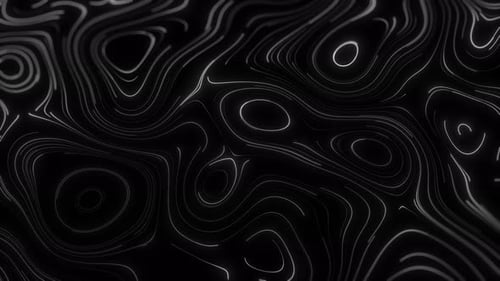 Abstract Glowing Wavy Lines Topographic Style Background