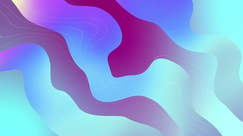 Gradient background wave