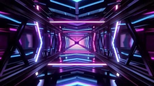 Turbo Sci-Fi Motion Background