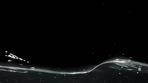 Wasser in Zeitlupe