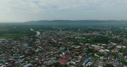 Cityscape Cotabato City in the Philippines