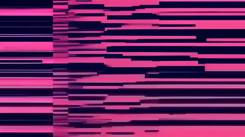 Digital Glitch Horizontal Line Transition Background