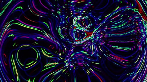 Colorful Abstract Background Loop V4