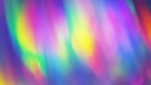 Colorful Abstract Light Leaks Holographic Background Loop