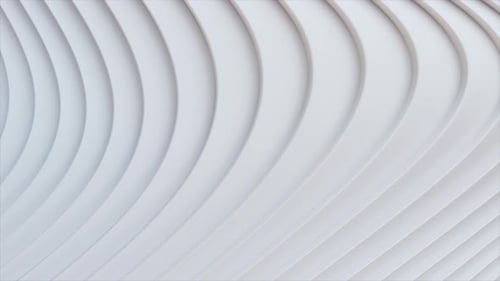 Smooth Abstract White Waves Moving Background Loop
