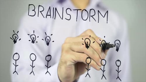 Conceito de brainstorm