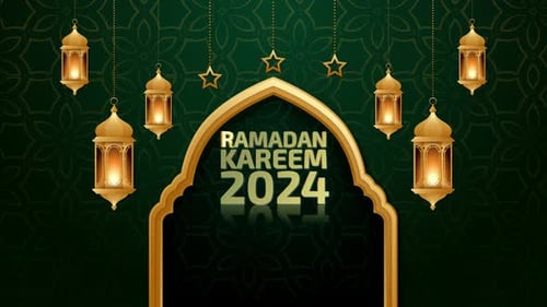 Ramadan Kareem Background 2024 V10