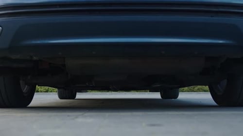 Car is Parked in Reverse
