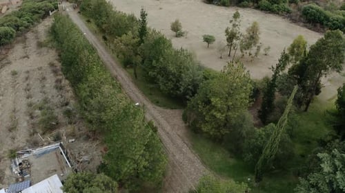 Dirt Road to Hidden Lagoon 4K Golden Hour Drone Journey