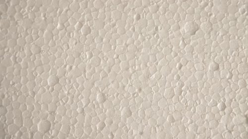 Close Up of White Styrofoam Texture