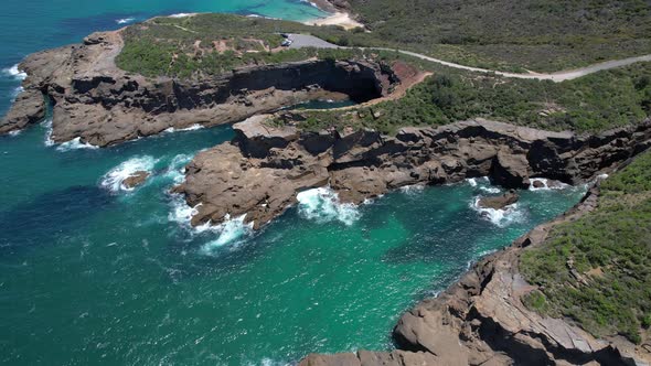Snapper Point Lookout With Bongon Beach In Frazer Park, NSW, Australia ...